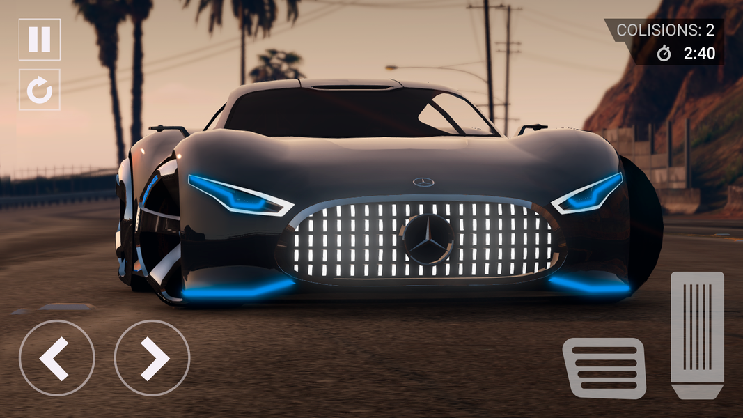 Mercedes Vision Drive & Drift - عکس برنامه موبایلی اندروید