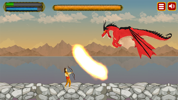 Ram vs Ravan the Ramayan games - Gameplay image of android game