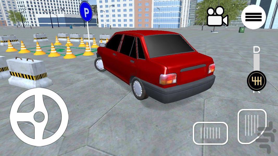 IR car parking - Gameplay image of android game