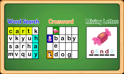 Kids Word Games - عکس بازی موبایلی اندروید