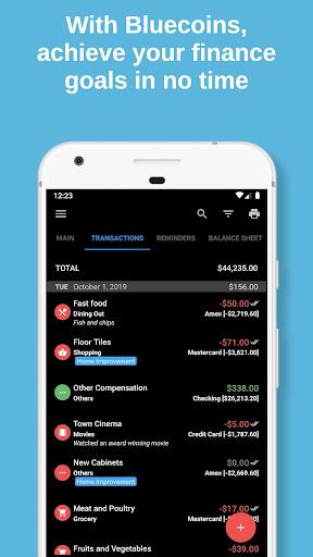 Bluecoins Finance & Budget - Image screenshot of android app