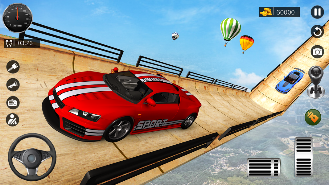 Crazy Car Stunts - Car Games - Gameplay image of android game