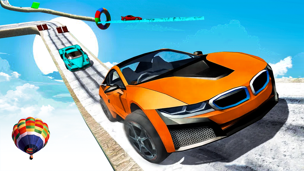 Crazy Car Stunts - Car Games - Gameplay image of android game