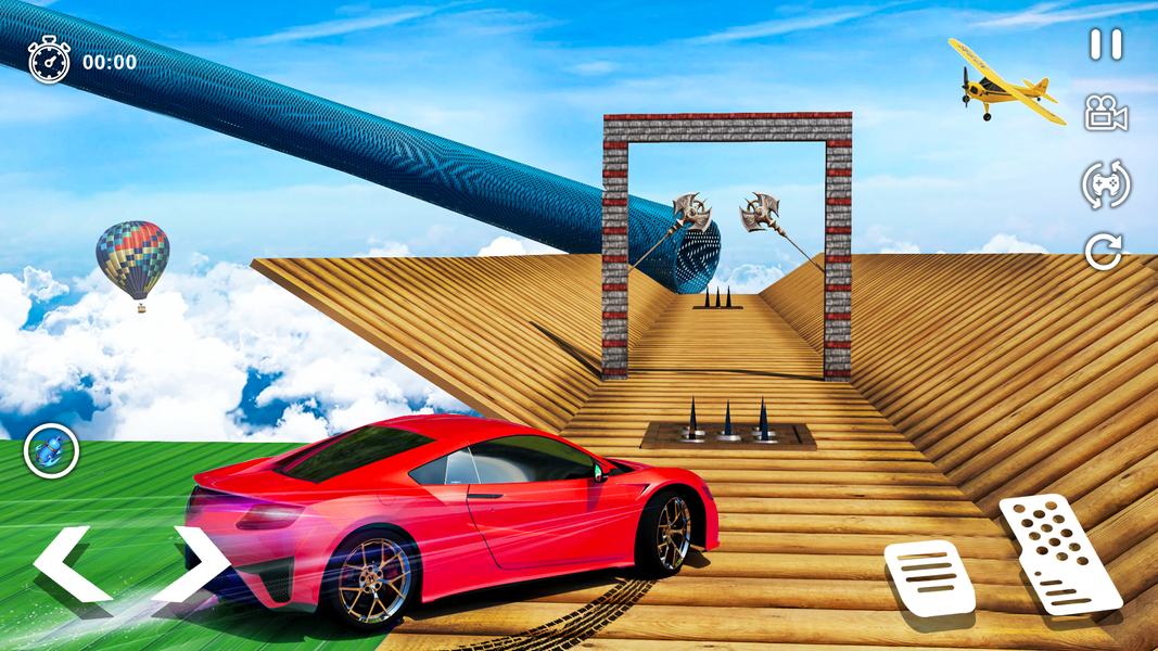 Crazy Car Stunts - Car Games - Gameplay image of android game