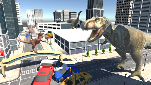 Dinosaur Simulator - City destroy - عکس بازی موبایلی اندروید