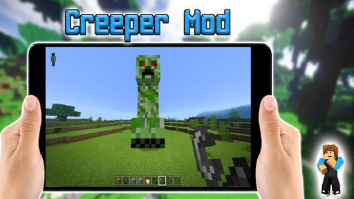 Creeper Mod for Minecraft PE - عکس برنامه موبایلی اندروید