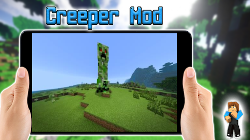 Creeper Mod for Minecraft PE - عکس برنامه موبایلی اندروید