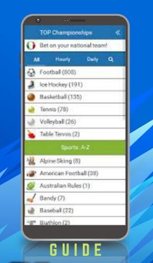 ۱XBet Guide Game App - عکس برنامه موبایلی اندروید