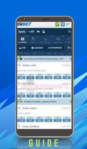۱XBet Guide Game App - عکس برنامه موبایلی اندروید