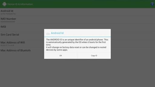 Device ID & Info. for Android - عکس برنامه موبایلی اندروید