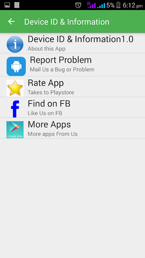Device ID & Info. for Android - عکس برنامه موبایلی اندروید