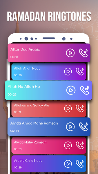 Ramadan Ringtones: Islamic Mp3 - عکس برنامه موبایلی اندروید