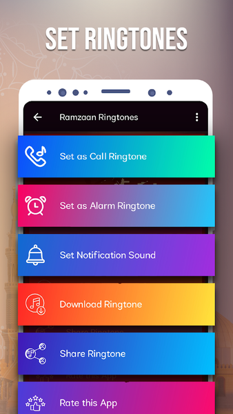 Ramadan Ringtones: Islamic Mp3 - عکس برنامه موبایلی اندروید