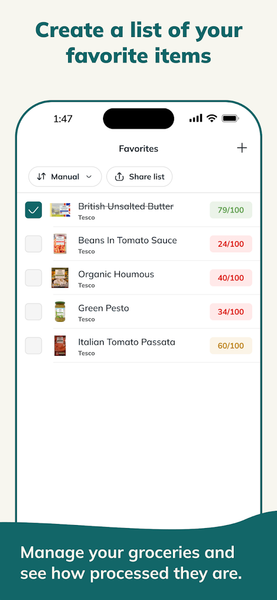 Ivy: Processed Food Scanner - عکس برنامه موبایلی اندروید