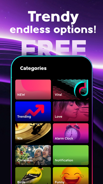 Cool Ringtones ۲۰۲۵ - عکس برنامه موبایلی اندروید