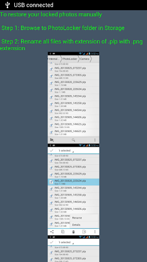 Photo Locker - عکس برنامه موبایلی اندروید