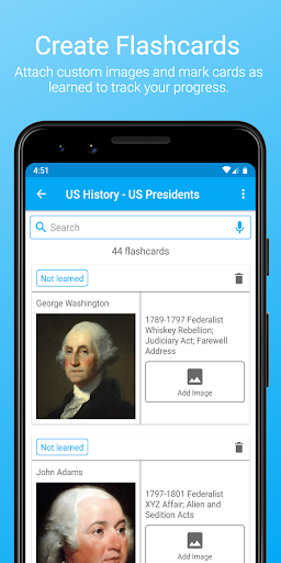 Simple Flashcards Plus - عکس برنامه موبایلی اندروید
