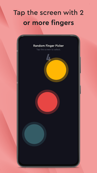 Random Finger Picker Game - Gameplay image of android game