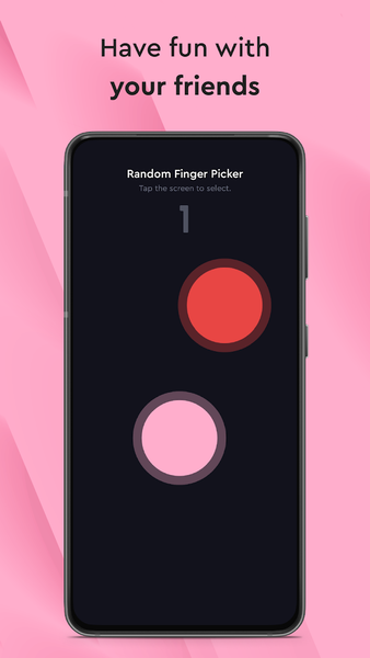 Random Finger Picker Game - Gameplay image of android game