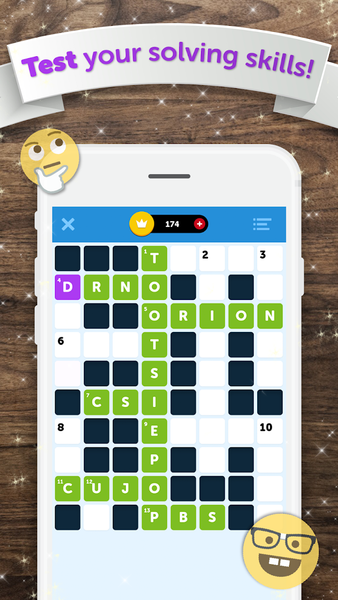 Crossword Quiz - Gameplay image of android game