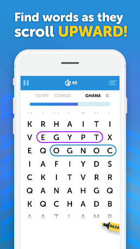 UpWord Search - Gameplay image of android game