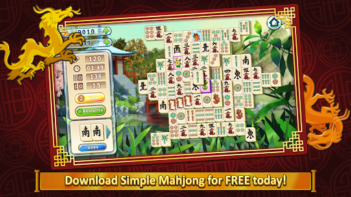 Simple Mahjong - عکس بازی موبایلی اندروید