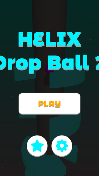 Helix Drop Ball 2 - Gameplay image of android game