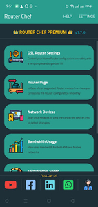 Router Chef - عکس برنامه موبایلی اندروید