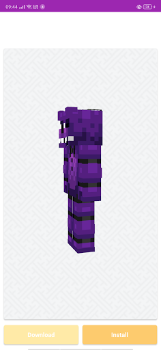 Animatronic FNAF Skins for MCPE - Image screenshot of android app