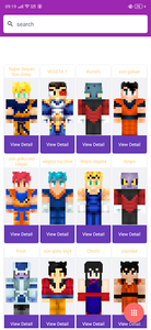 Super Saiyan 5 Goku Minecraft Skin