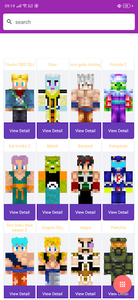 Gogeta Dragon Ball Z Version Minecraft Skin