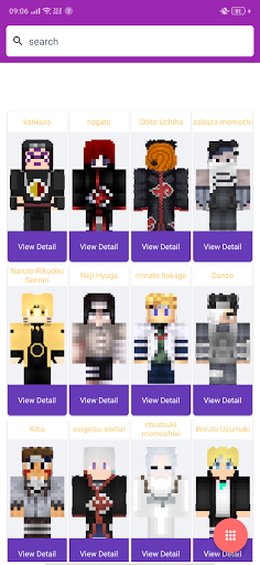 Naruto Skins for MCPE - Image screenshot of android app