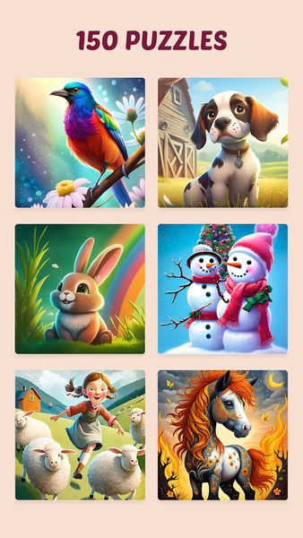 Art Tiles - Jigsaw Puzzles - Gameplay image of android game