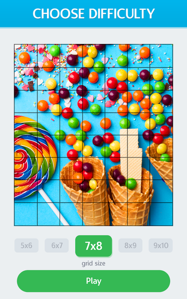 Stripes: Jigsaw Puzzles - Gameplay image of android game