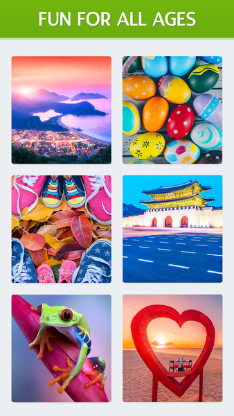 Stripes: Jigsaw Puzzles - Gameplay image of android game