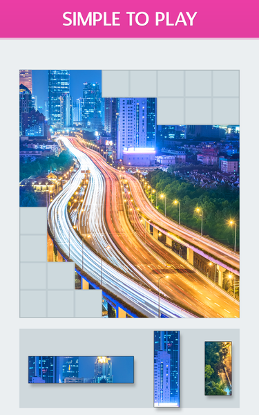 Stripes: Jigsaw Puzzles - Gameplay image of android game