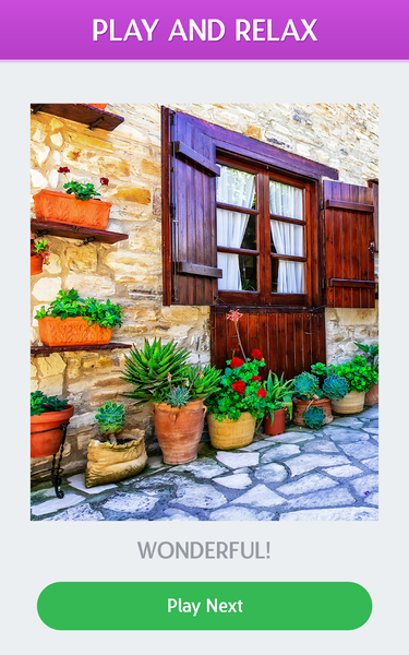 Stripes: Jigsaw Puzzles - Gameplay image of android game