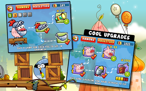 Turbo Pigs - Run Piggy Run! - عکس بازی موبایلی اندروید