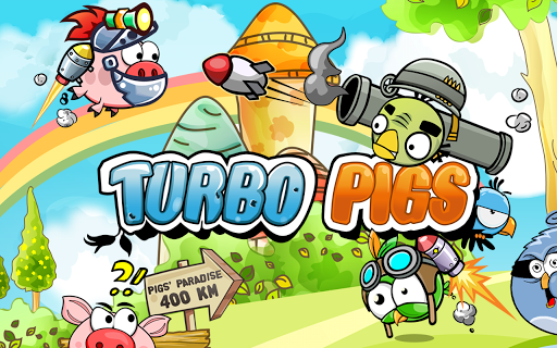 Turbo Pigs - Run Piggy Run! - عکس بازی موبایلی اندروید