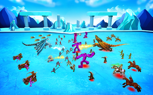 Epic Battle Simulator - Gameplay image of android game
