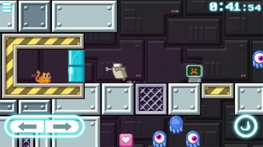 Robot Wants Kitty - Gameplay image of android game