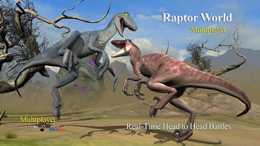 Raptor World Multiplayer - Gameplay image of android game