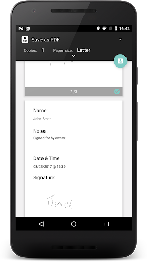 Signature - عکس برنامه موبایلی اندروید