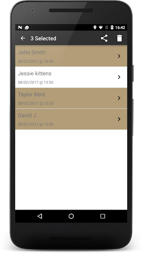 Signature - عکس برنامه موبایلی اندروید