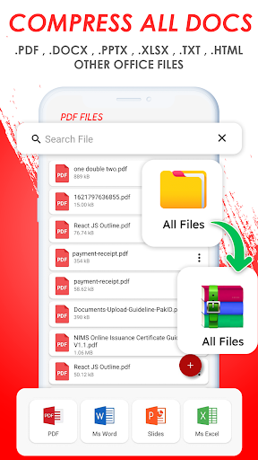 Zip Unzip & Rar File Extractor - عکس برنامه موبایلی اندروید