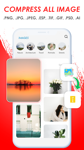 Zip Unzip & Rar File Extractor - عکس برنامه موبایلی اندروید