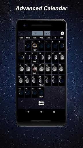 Lunar Phase - Moon Calendar - Image screenshot of android app