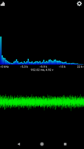 Sound View Spectrum Analyzer - عکس برنامه موبایلی اندروید