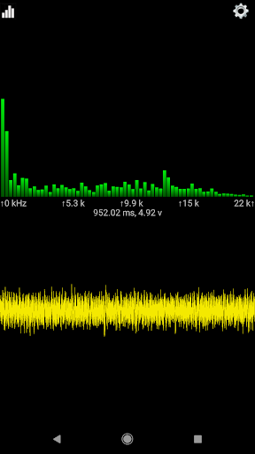 Sound View Spectrum Analyzer - عکس برنامه موبایلی اندروید
