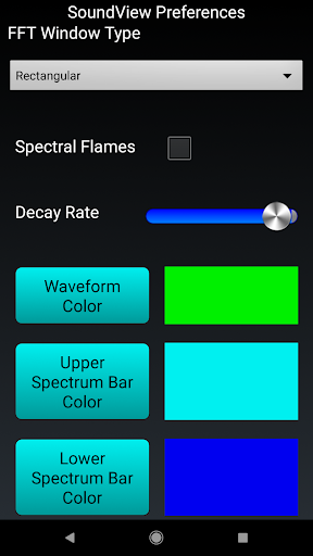 Sound View Spectrum Analyzer - عکس برنامه موبایلی اندروید